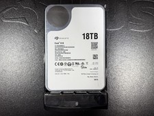 Seagate Exos X18 18TB SATA 6Gb/s ST18000NM001J Enterprise HDD Tested 0 Defects