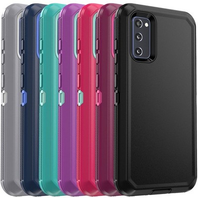 For Samsung Galaxy S20 Ultra/S20+/S20 FE/S20 Case Hybrid Rugged Cover Shockproof