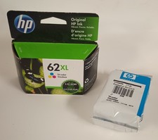 HP 62XL C2P07AN High Yield Tri-Color Ink Cartridge Sealed - Expired 2022 New
