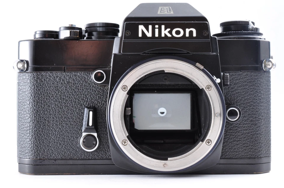 Cámara fotográfica Nikon EL2 negra 35 mm SLR zoom-Nikkor 43-86 mm F/3,5 excelente+5 de Japón Foto 3 de 4