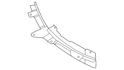 Genuine Audi Stone Deflector 4M0-853-888-C