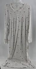 Charter Club Long Nightgown With Cardinals size 2XL NWT
