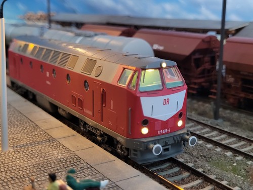 Piko 59937 Diesellok BR 119, DR, Ep. V, Lok Nr. 119 078-4 Mit Esu Decoder | Condition: Gebraucht