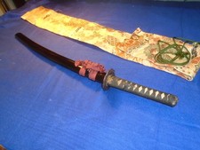 Japanese sword wakizashi in mountings