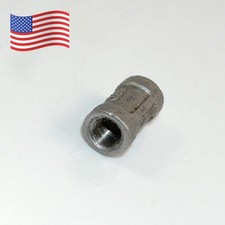 1/8" 1/8 in NPT Female Coupling Thread Pipe Fitting Connector Stainless Steel