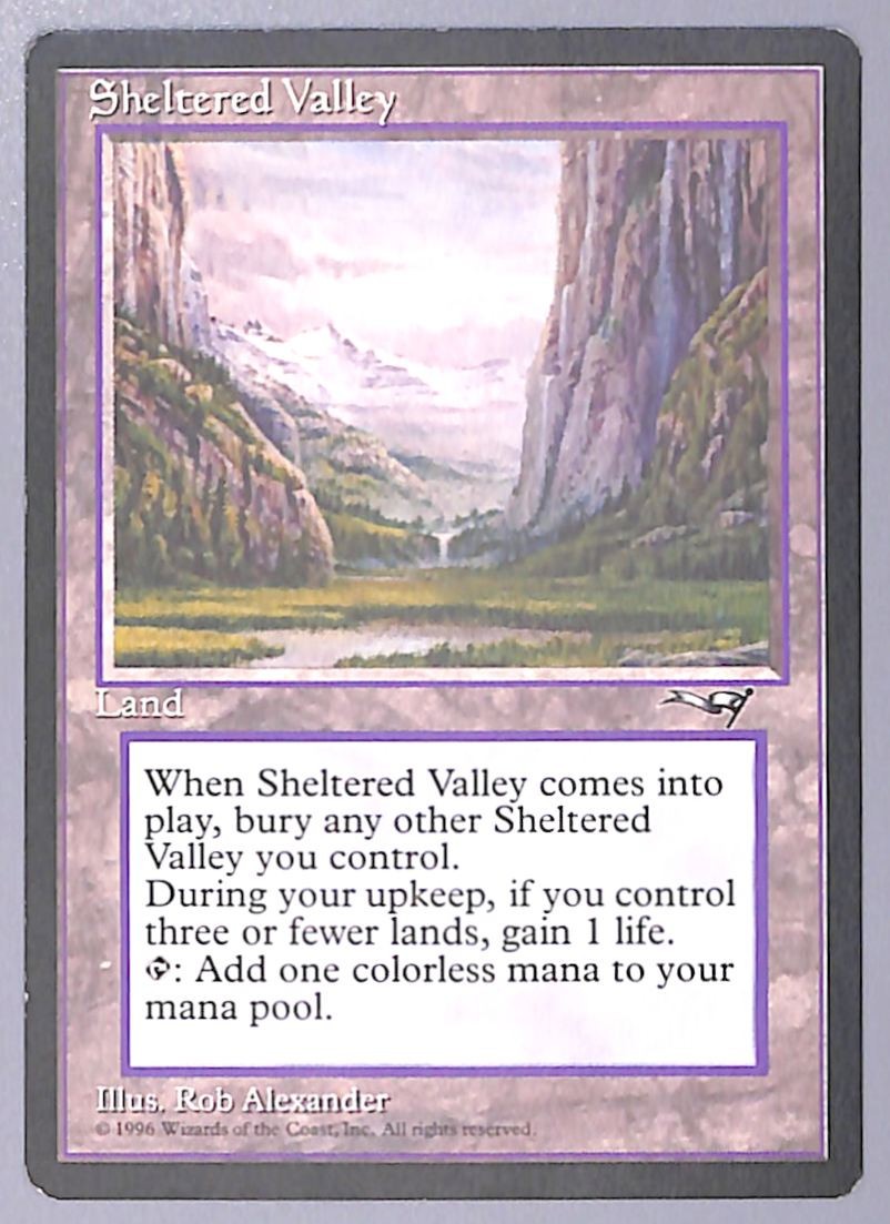 Sheltered Valley - Alliances (ALL) MTG