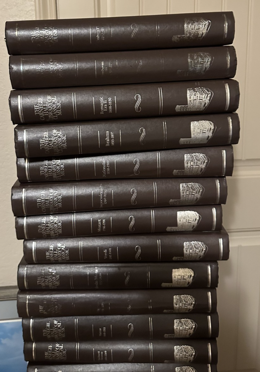 Carnegie Hall Library of Classical 30 Volume Vinyl LP Record Set ...