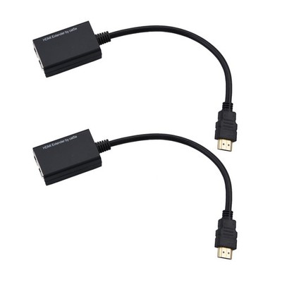 HDMI Converter Sender/Receiver Cat5e CAT6 Cable HD 1080P Video Singal Extender C
