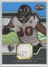 2011 Topps Triple Threads Unity Relics 16/36 Mario Williams #TTUSR-108 0b5