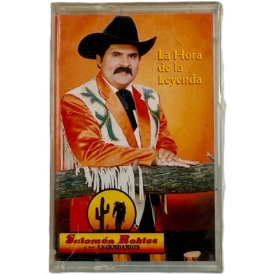 Salomón Robles La Hora De La Leyenda Cassette 1995 Sealed Disa Música