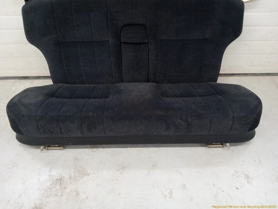 Volvo 240 WAGON Set Of Upper & Lower Cloth Rear Seat Black Fits 1975-1993 75 76 — 第 3/4 张图片