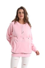 ALYC Cat Dog Carrier Hoodie: Pet Pouch Sweatshirt for Puppy Kitten Holder Pink
