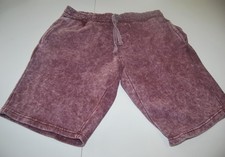 Ragwear Purple Faded Stone Wash Men's Sweatpant Shorts Small 32 inch Waist