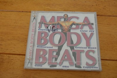 Mega Body Beats CD 1997 Euro Dance Compilation Captain Jack Livin' Joy Gala