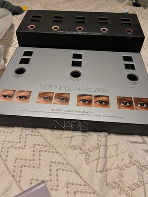 NARS Notorious Mascara Total Seduction Eyeshadow Stick Counter Display 