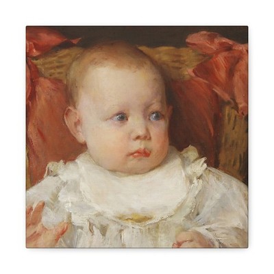 Louise Cox, American, 1865 - 1945 - Portrait of Leonard Cox - Canvas Wall Art