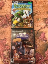 2 PS2 Game Bundle - Ratatouille & Frogger The Great Quest (CF)