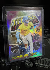 Topps Titans of the Game MLB Baseball Lot of 8 Roman Anthony Paul Skenes etc.