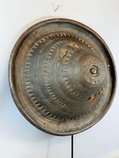 260207 - Antique African Ethiopian Amhara warrior shield -  Ethiopia