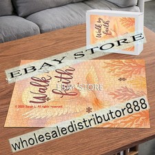 500 piece jigsaw puzzle Walk By Faith Bird Floral Scripture able