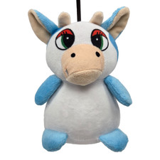 Small Cow Plush Stuffed Animal 6"