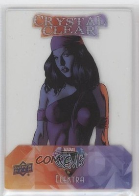 2016 Upper Deck Marvel Gems Crystal Clear Elektra #CC-1 1j8