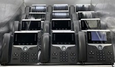 Lot Of 12 Cisco CP-8811 IP Phone W/Handsets Stands