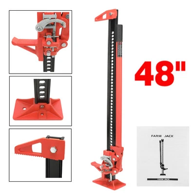 Farm Jack Wagenheber 3000kg Offroad 120cm 48" PKW ATV SUV Stockgewinde Heber Nue - Bild 1 von 4
