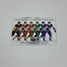 Evgeni Malkin Penguins 2021 Upper Deck Electromagnetic Insert EM-16