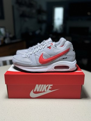 Nike Air Max Command Flex - Wolf Gray Track Red With Box Youth 7/Women s 8