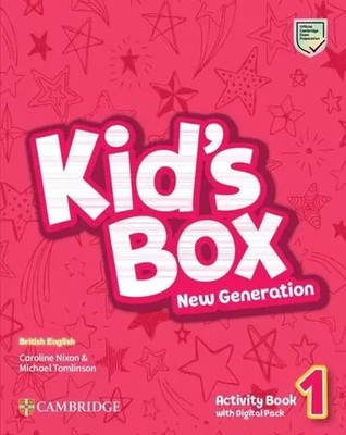 9781108895439 Kid's Box New Generation 1. Activity Book with Digital Pack Cambri