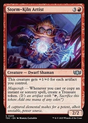 Storm-Kiln Artist - 235 - NM - Commander: Tarkir: Dragonstorm - MTG