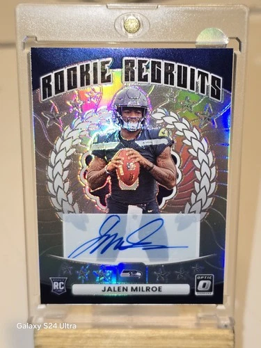 2025 Donruss Optic Jalen Milroe Base (RAW)