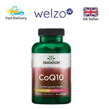 Swanson CoQ10 Maximum Strength 200 mg 90 Capsules Daily  Dietary Supplement