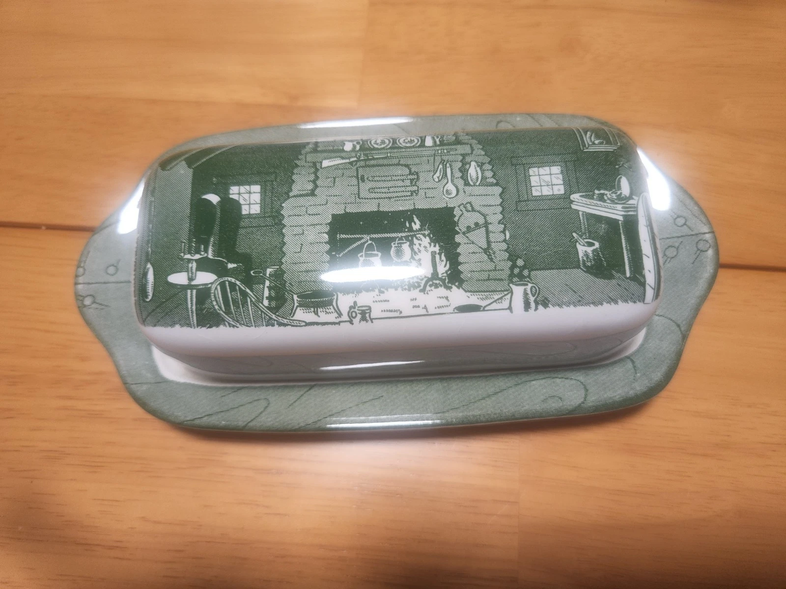 Royal Homestead by Royal Butter Dish and Lid