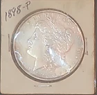 Morgan Dollar 1898 Philadelphia Uncirculated 90% Silver $1 US Coin