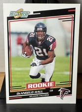 2004 SCORE #378 DeANGELO HALL RC - ATLANTA FALCONS - VIRGINIA TECH