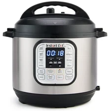 Instant Pot Duo 7-in-1 Electric Pressure Cooker, Stainless Steel, 8 Quart