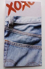 300 BOUTIQUE TAGS PRICE TAGS HANG TAGS FASHION HANGTAGS WITH 300 PLASTIC LOOPS