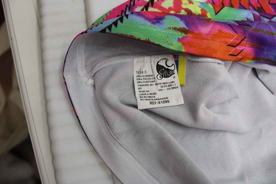 Women's Polyester Mesh Black MulticolorGeometricP… - image 4