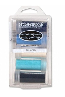 STAMPENDOUS Embossing Powder Kit - 5pcs - SUBMERGE | eBay