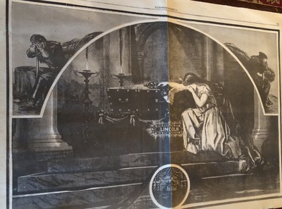 Harper's Weekly 4-29-1865 Assassination of Abraham Lincoln