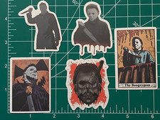 Halloween Michael Myers YOU PICK Waterproof Sticker Decal Laptop Bottle