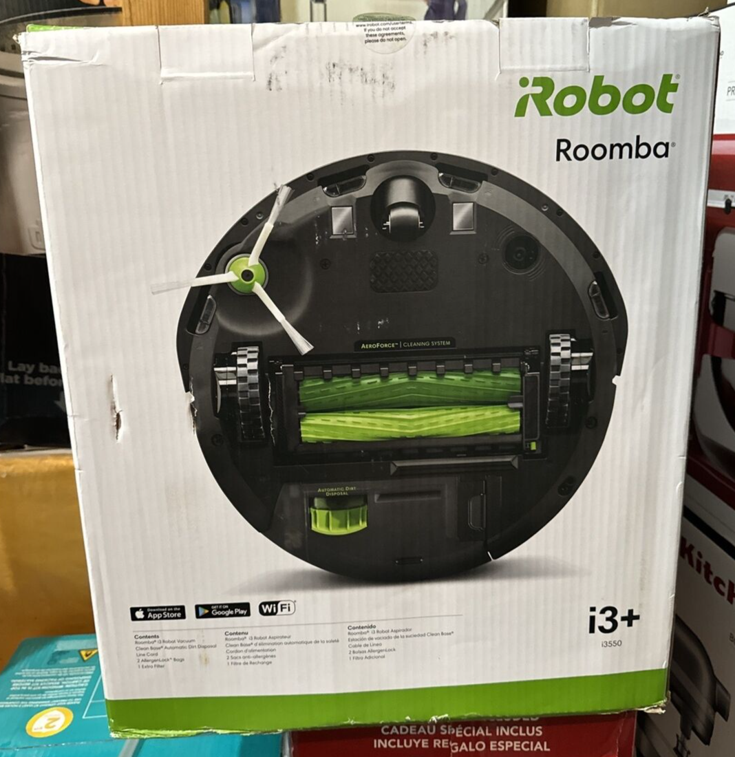 iRobot Roomba i3+ EVO Self-Emptying Robot Vacuum Cleaner
