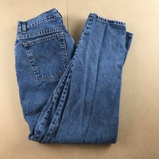 Levi's 550 Jeans Womens 14M VTG Y2K Really 28x30 Blue Relaxed Tapered SKU3719