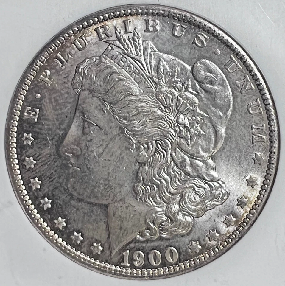 1900-O NGC MS64 MORGAN DOLLAR ~ NICE BRIGHT COIN WITH LIGHT TONING OVER THE COIN - Image 3 of 4