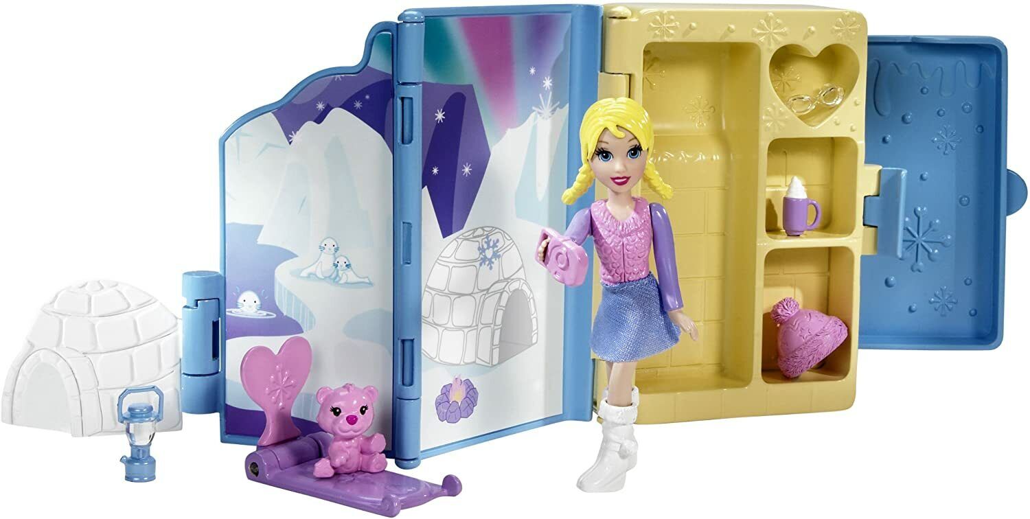 Polly Pocket - Playsets Antigo Completo - Trailler Pop Up Glamper Vehicle e  Pop Up Destinations, Brinquedo Mattel Usado 82983707