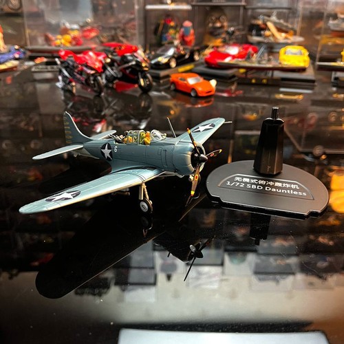 1:72 Alloy Diecast Military Model U.S.Navy Douglas SBD Dauntless Bomber Aircraft - Picture 7 of 19