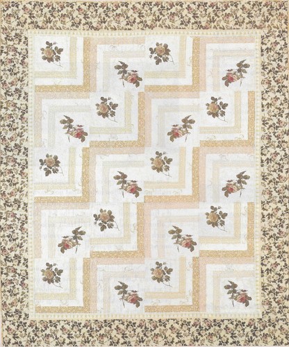 Rose Trellis Quilt quilting pattern instructions