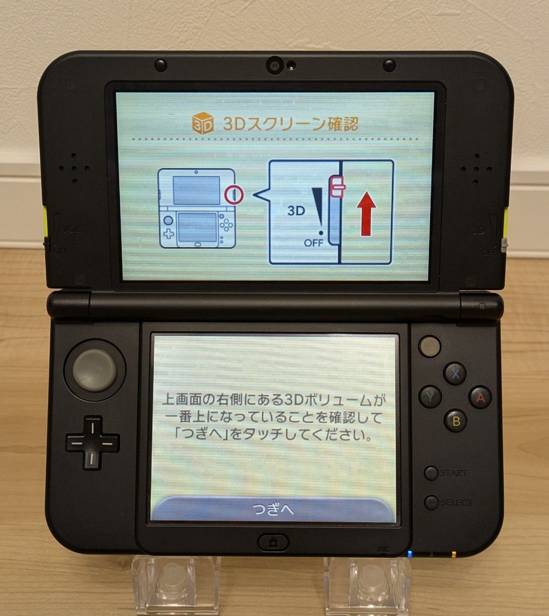 ニンテンドー3DS - New Nintendo 3DS LL ライトグリーン カセット付き NEW Nintendo 3DS LL Lime Green / Black Console System from